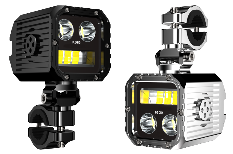 ECO-KD60 Elite Beam Series - Premium LED motorcycle spotlight
